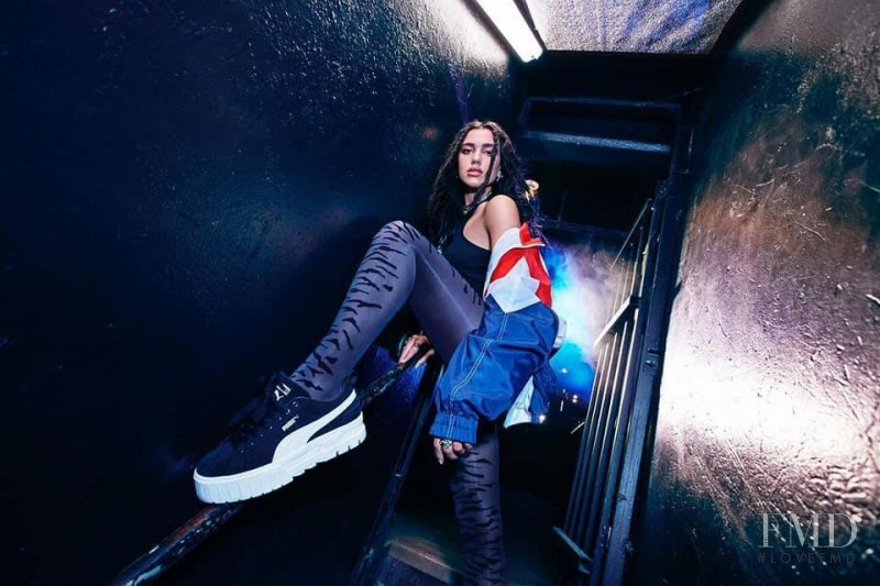 Dua Lipa featured in  the PUMA advertisement for Summer 2021