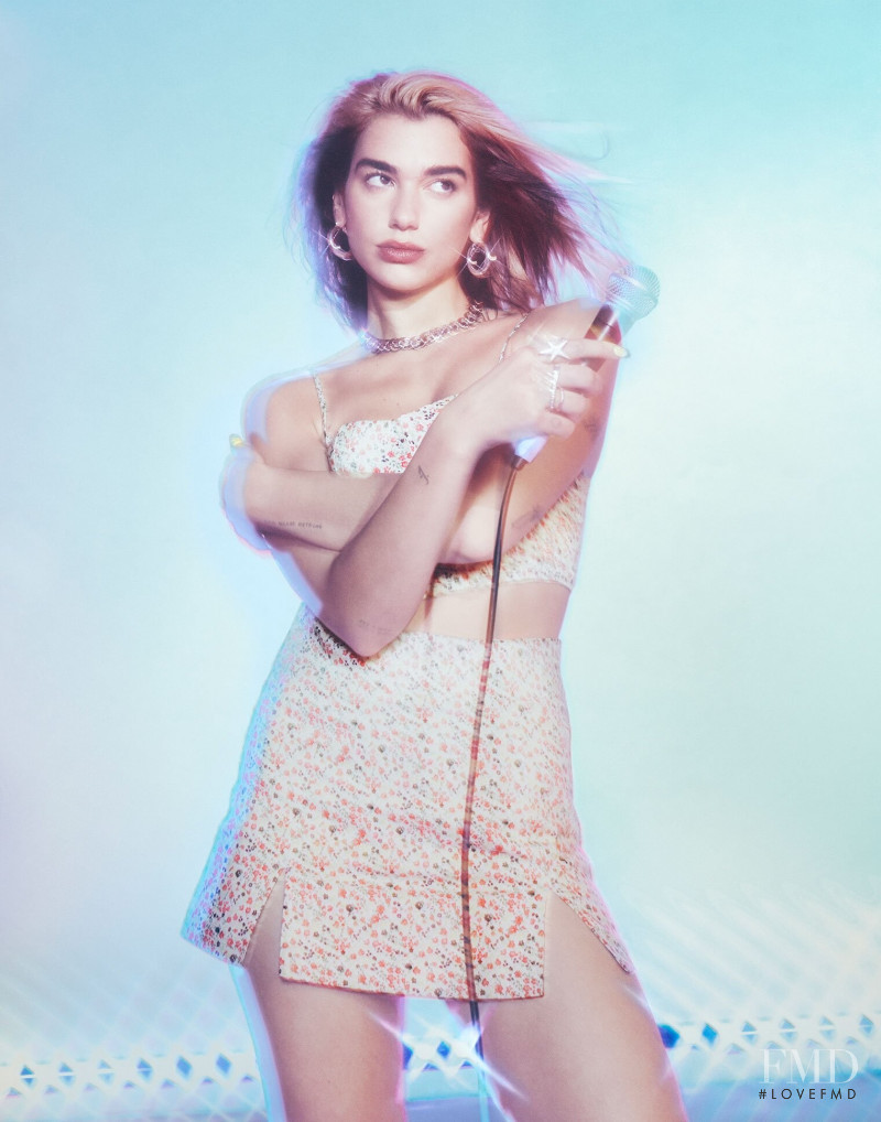 Dua Lipa featured in  the Pepe Jeans London advertisement for Spring/Summer 2020