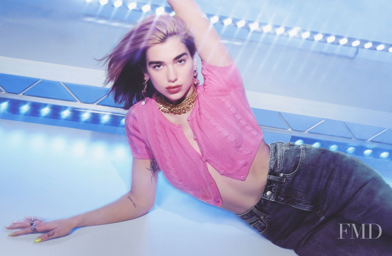 Dua Lipa featured in  the Pepe Jeans London advertisement for Spring/Summer 2020