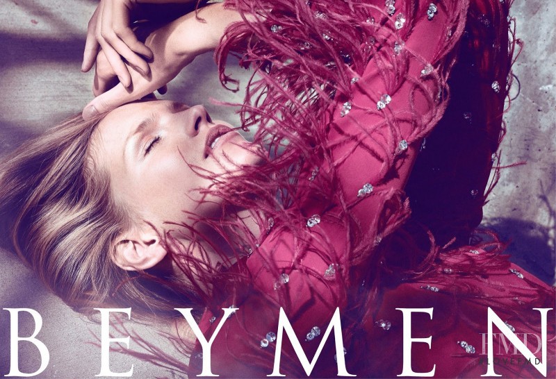 Katrin Thormann featured in  the Beymen advertisement for Autumn/Winter 2013