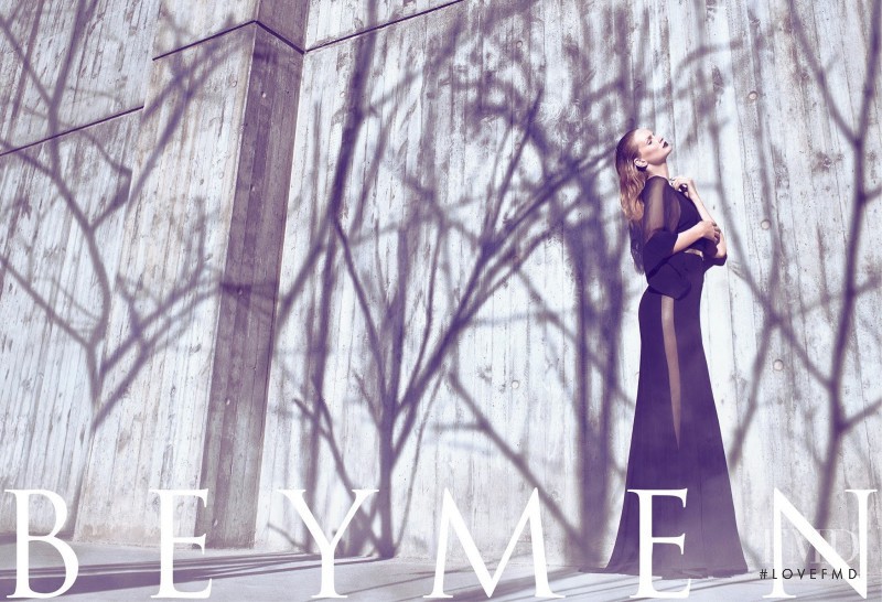 Katrin Thormann featured in  the Beymen advertisement for Autumn/Winter 2013