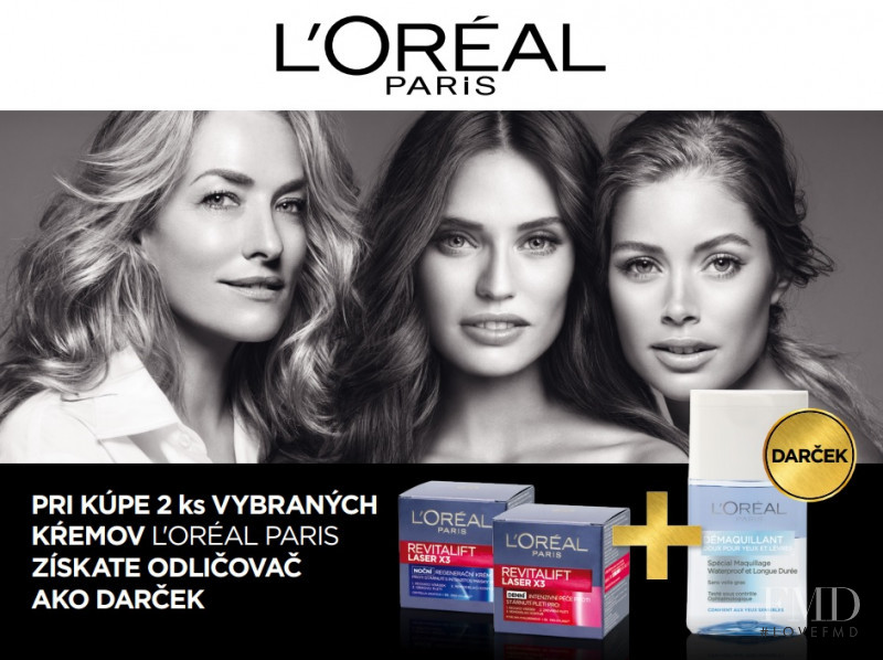 Bianca Balti featured in  the L\'Oreal Paris Age Perfect advertisement for Spring/Summer 2016