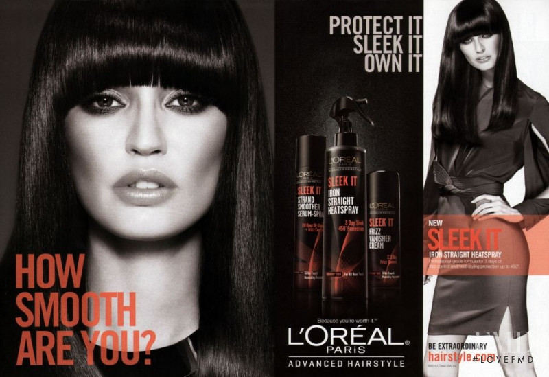 Bianca Balti featured in  the L\'Oreal Paris advertisement for Autumn/Winter 2014