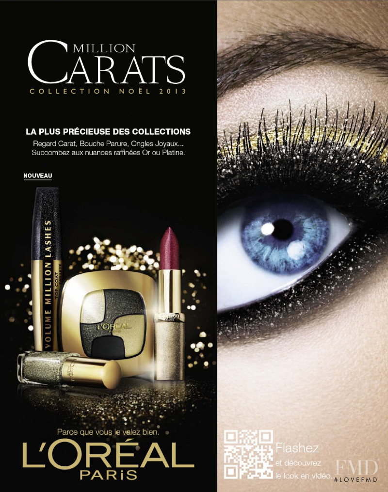 Bianca Balti featured in  the L\'Oreal Paris advertisement for Holiday 2013