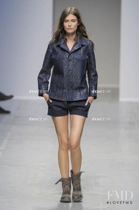 Bianca Balti featured in  the Diesel Black Gold fashion show for Spring/Summer 2013