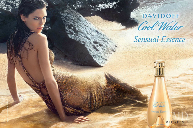 Bianca Balti featured in  the Davidoff Cool Water Sensual Essence advertisement for Autumn/Winter 2012
