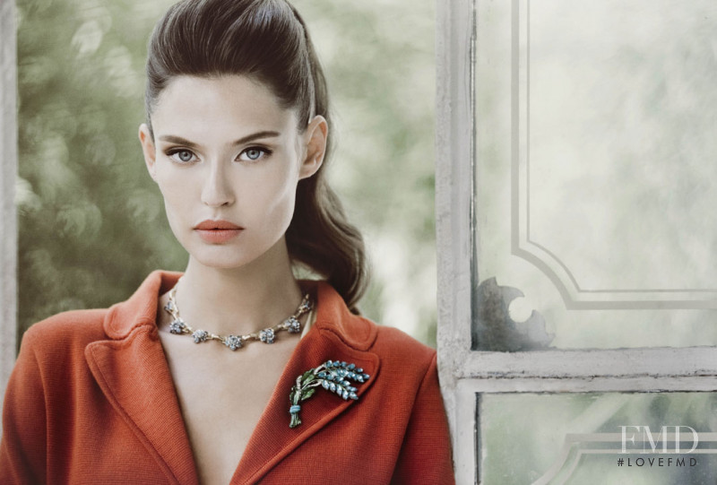 Bianca Balti featured in  the Semicouture advertisement for Spring/Summer 2012