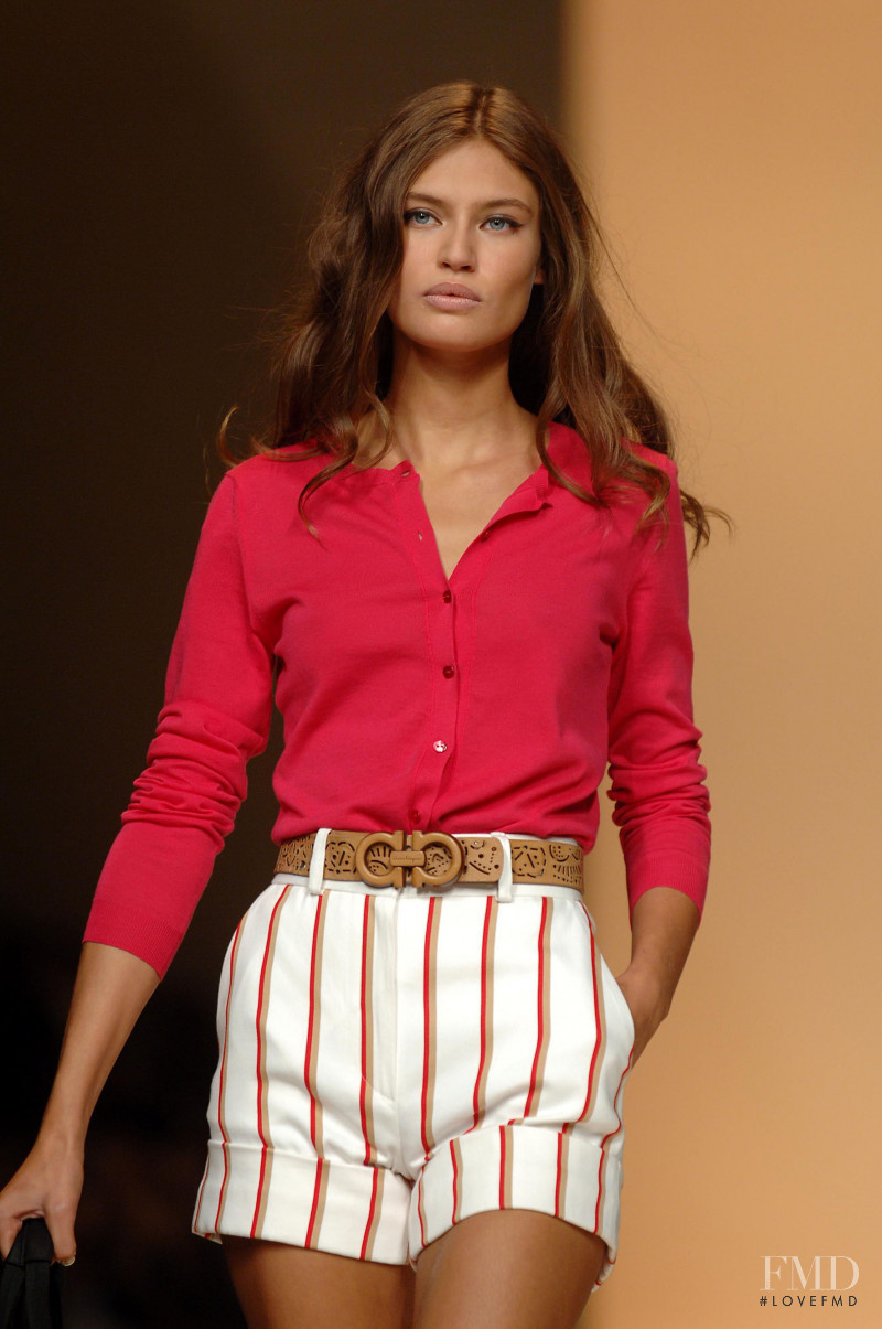 Bianca Balti featured in  the Salvatore Ferragamo fashion show for Spring/Summer 2007