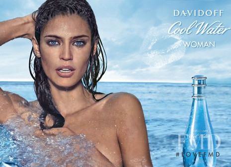 Bianca Balti featured in  the Davidoff Cool Water advertisement for Autumn/Winter 2011