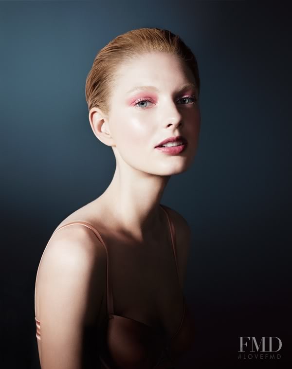 Patricia van der Vliet featured in  the Armani Beauty Maestro advertisement for Autumn/Winter 2012