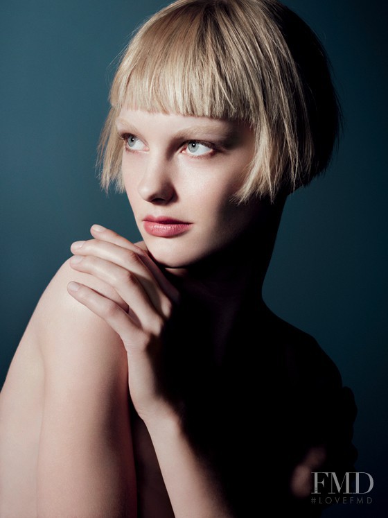 Patricia van der Vliet featured in  the Armani Beauty Maestro advertisement for Autumn/Winter 2012