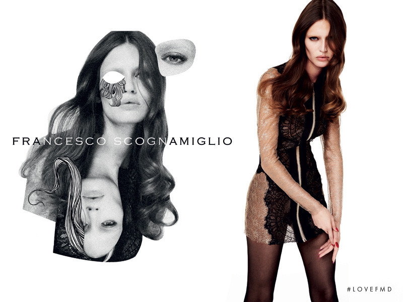 Bianca Balti featured in  the Francesco Scognamiglio advertisement for Spring/Summer 2011