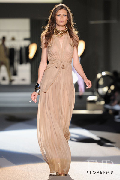 Bianca Balti featured in  the DSquared2 fashion show for Spring/Summer 2011