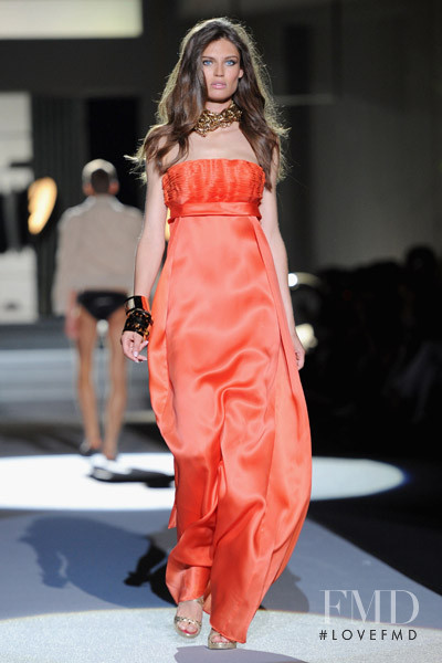 Bianca Balti featured in  the DSquared2 fashion show for Spring/Summer 2011