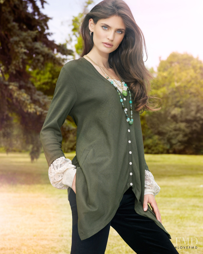 Bianca Balti featured in  the Newport Collection catalogue for Autumn/Winter 2009