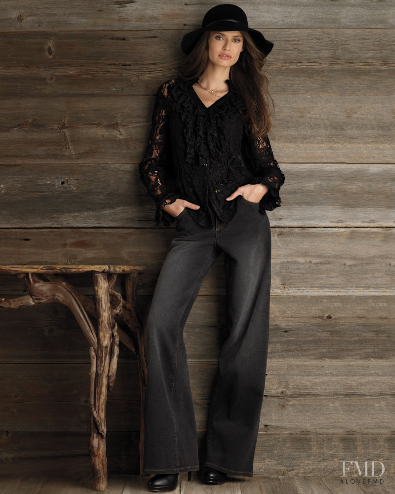 Bianca Balti featured in  the Newport Collection catalogue for Autumn/Winter 2009
