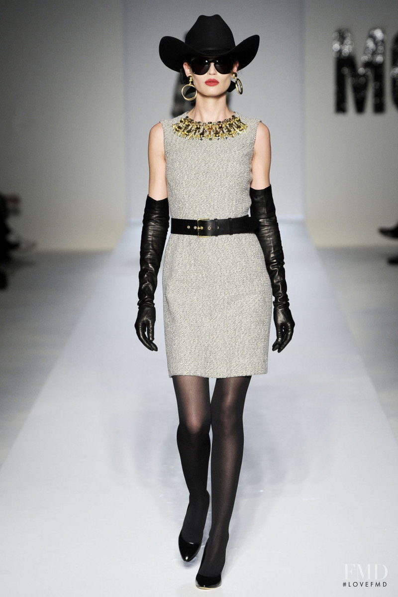 Bianca Balti featured in  the Moschino fashion show for Autumn/Winter 2010