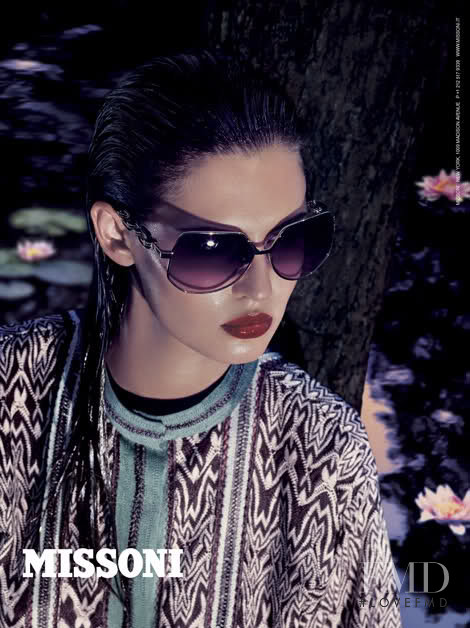 Bianca Balti featured in  the Missoni advertisement for Spring/Summer 2008