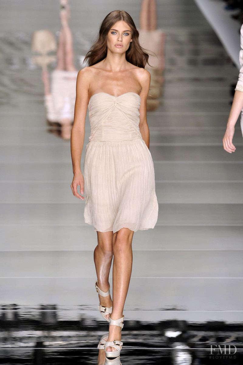 Bianca Balti featured in  the Blumarine fashion show for Spring/Summer 2010