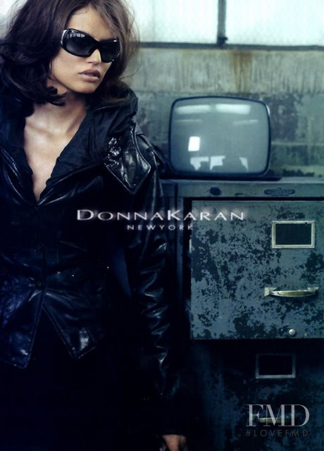 Bianca Balti featured in  the Donna Karan New York advertisement for Autumn/Winter 2005