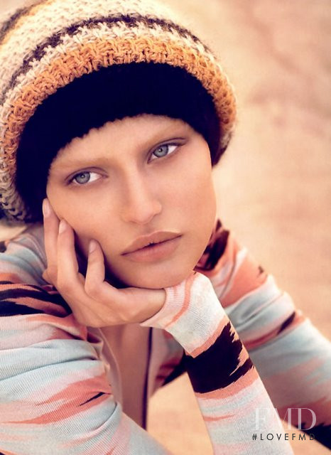 Bianca Balti featured in  the Missoni advertisement for Autumn/Winter 2008