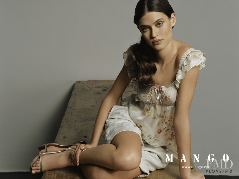 Bianca Balti featured in  the Mango advertisement for Spring/Summer 2009