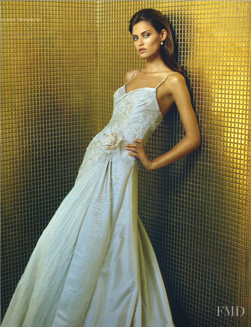 Bianca Balti featured in  the Pronovias catalogue for Spring/Summer 2007