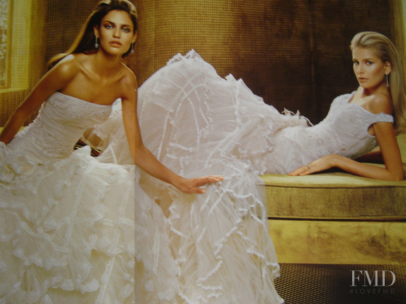 Bianca Balti featured in  the Pronovias catalogue for Spring/Summer 2007