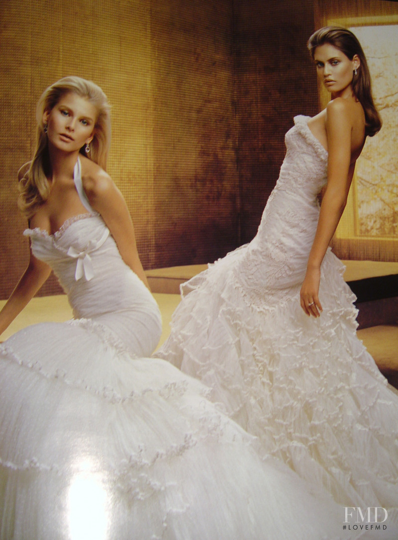 Bianca Balti featured in  the Pronovias catalogue for Spring/Summer 2007