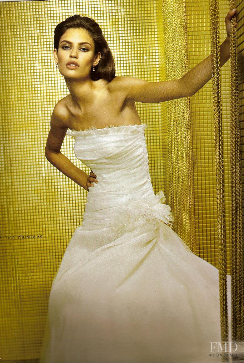 Bianca Balti featured in  the Pronovias catalogue for Spring/Summer 2007