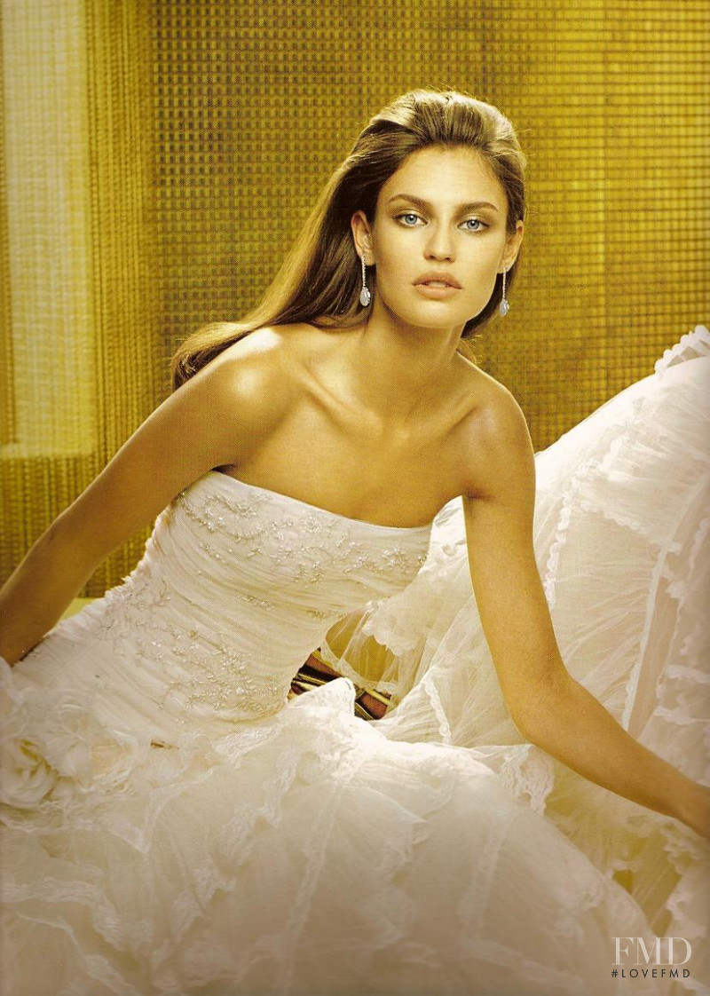 Bianca Balti featured in  the Pronovias catalogue for Spring/Summer 2007