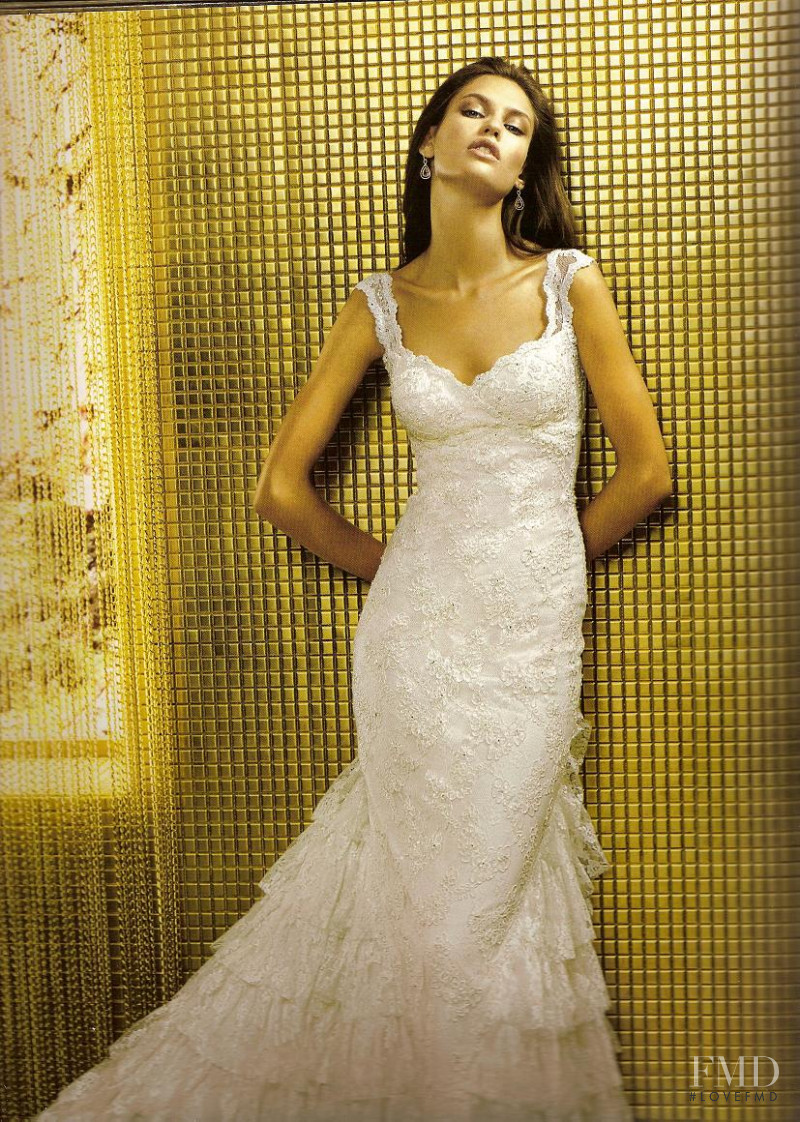 Bianca Balti featured in  the Pronovias catalogue for Spring/Summer 2007