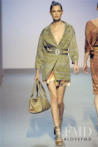 Bianca Balti featured in  the Missoni fashion show for Spring/Summer 2009