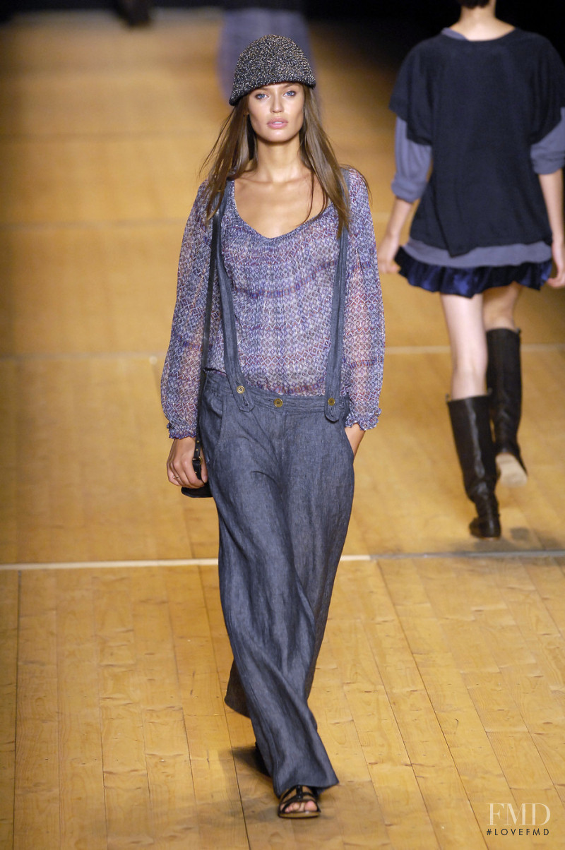 Bianca Balti featured in  the Isabel Marant fashion show for Spring/Summer 2007