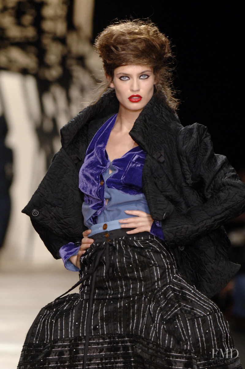 Bianca Balti featured in  the Vivienne Westwood fashion show for Autumn/Winter 2006