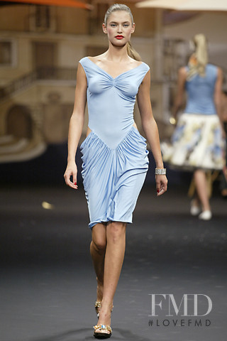 Bianca Balti featured in  the roccobarocco fashion show for Spring/Summer 2006