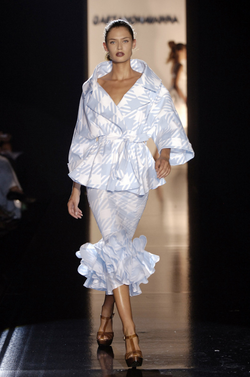 Bianca Balti featured in  the Gaetano Navarra fashion show for Spring/Summer 2006