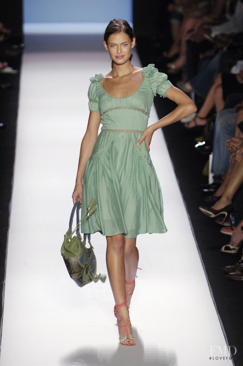 Bianca Balti featured in  the Zac Posen fashion show for Spring/Summer 2006