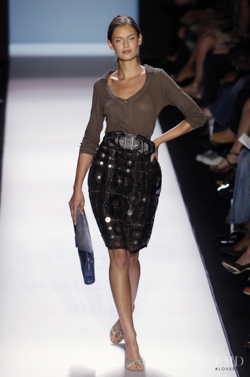 Bianca Balti featured in  the Zac Posen fashion show for Spring/Summer 2006