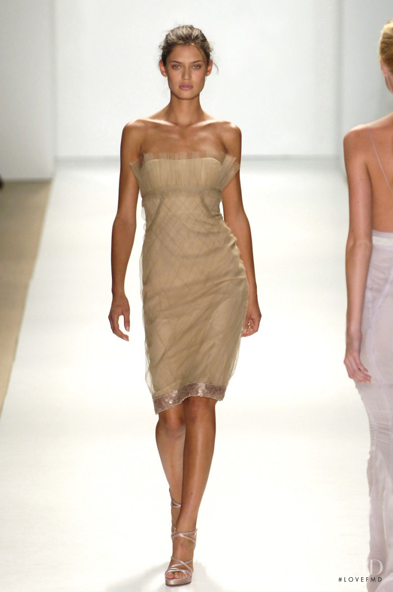 Bianca Balti featured in  the J Mendel fashion show for Spring/Summer 2006