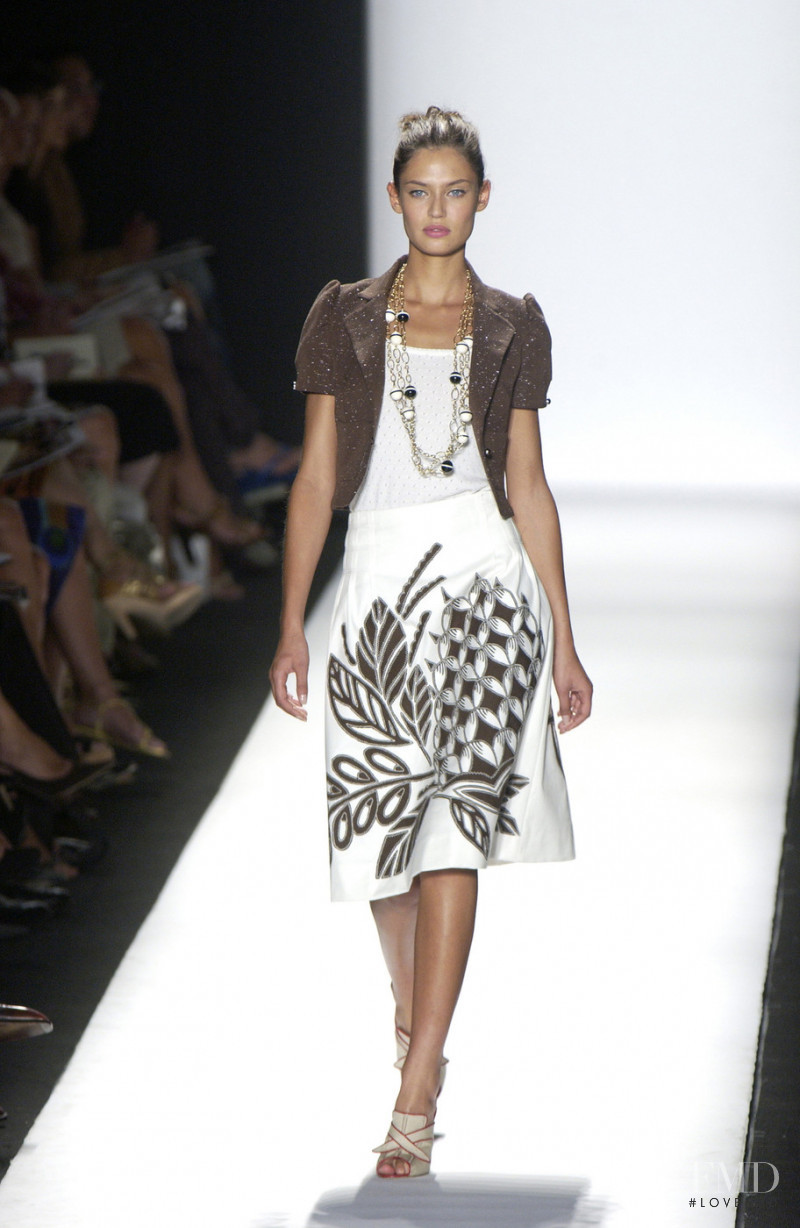 Bianca Balti featured in  the Carolina Herrera fashion show for Spring/Summer 2006