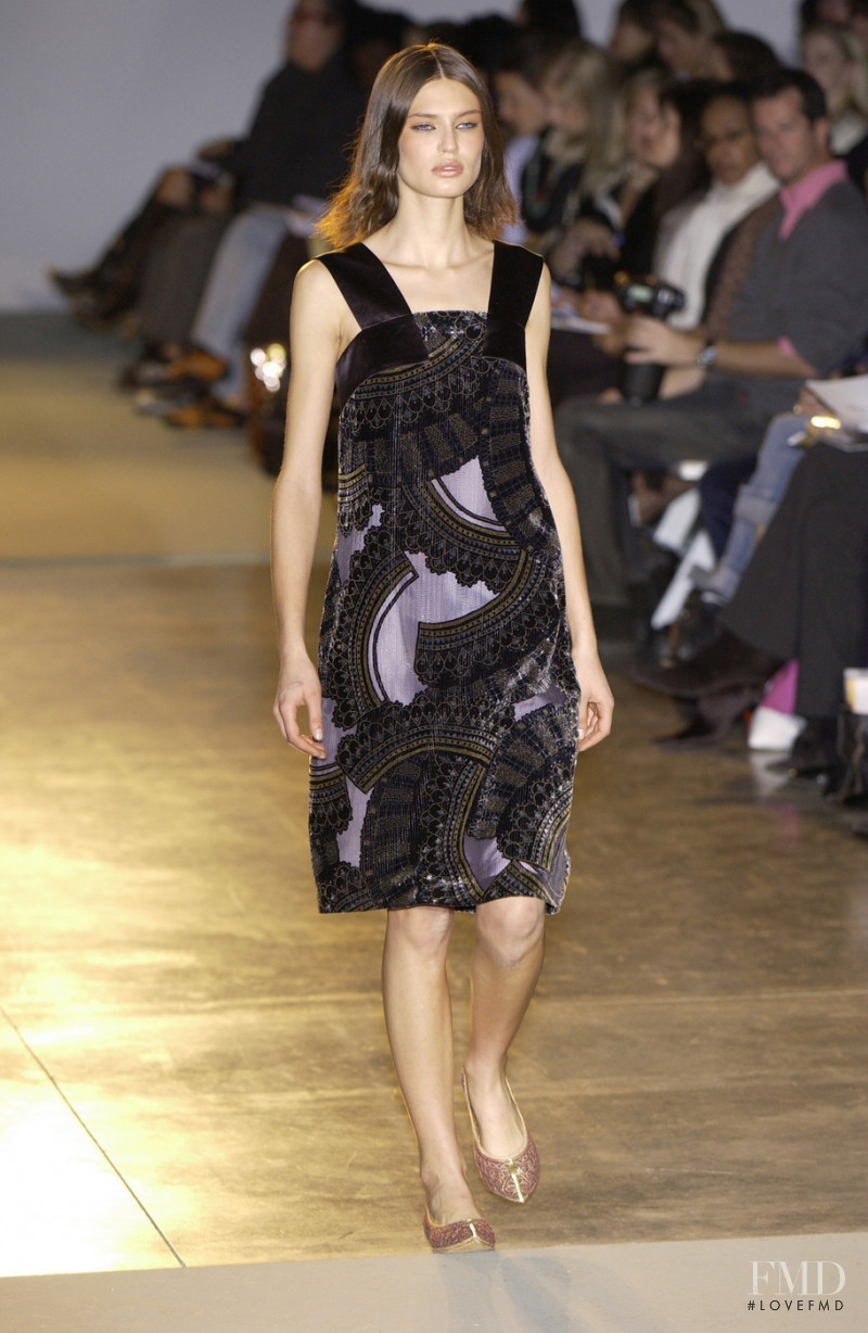 Bianca Balti featured in  the Behnaz Sarafpour fashion show for Autumn/Winter 2005