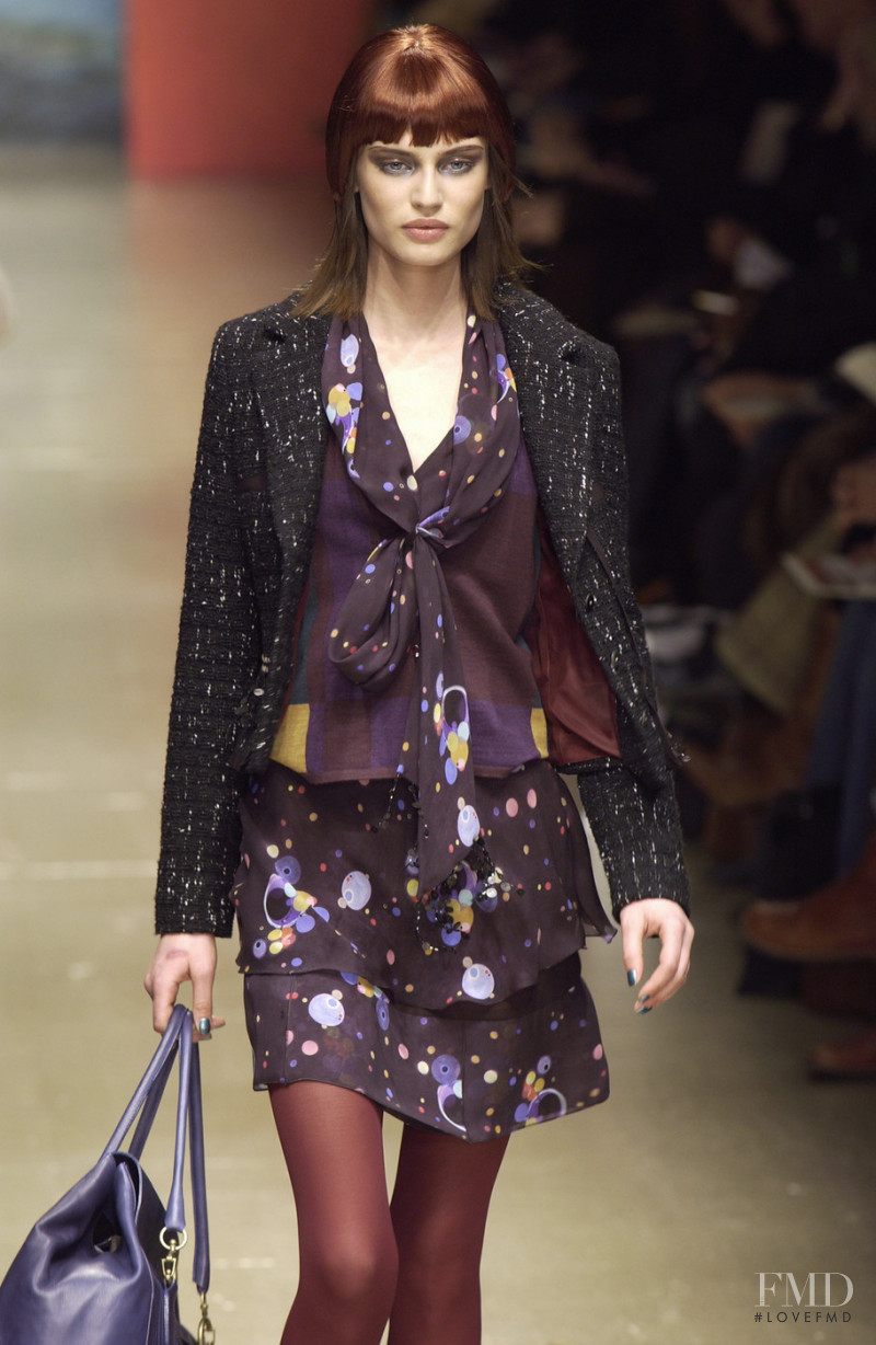 Bianca Balti featured in  the Pollini fashion show for Autumn/Winter 2005