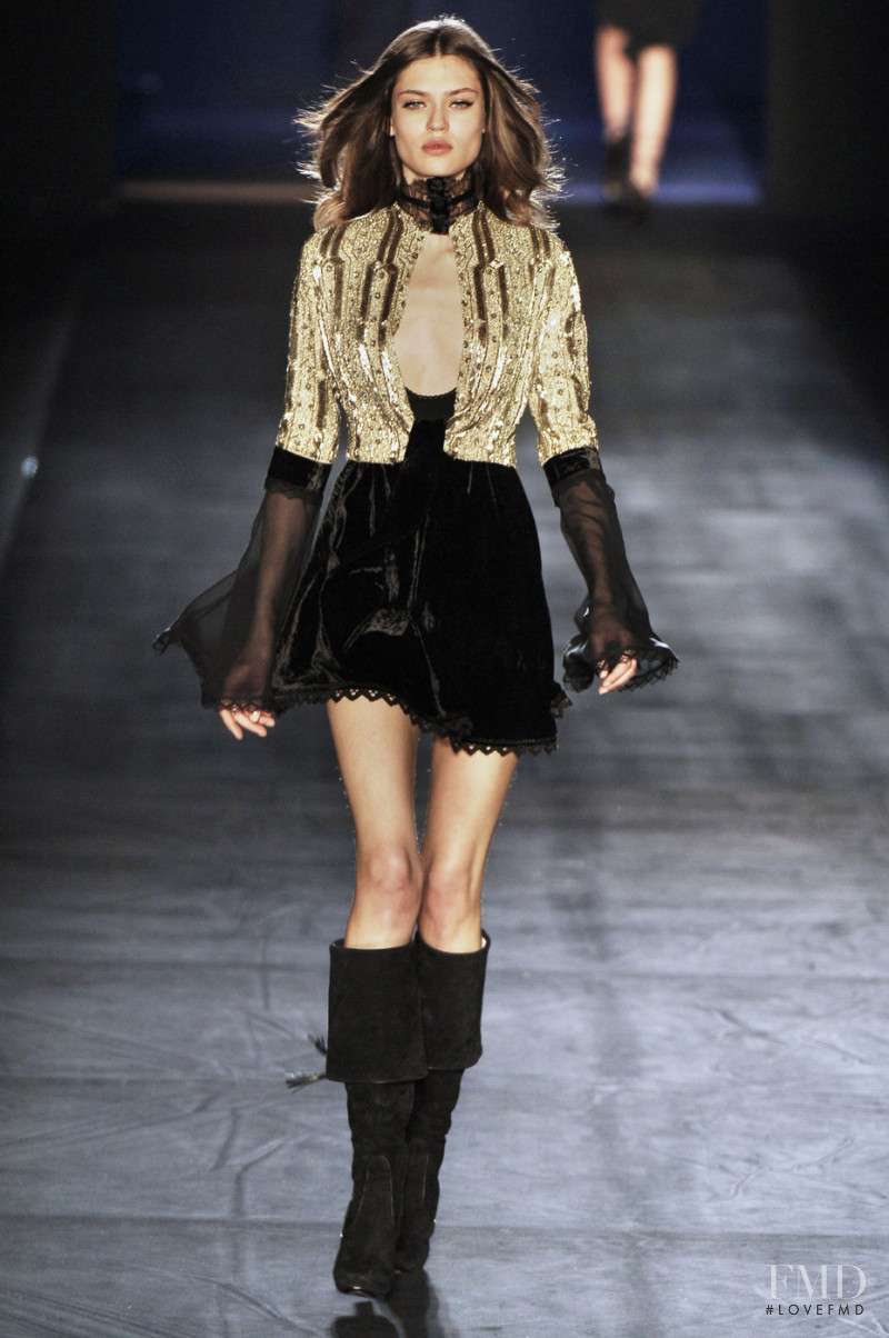 Bianca Balti featured in  the Costume National fashion show for Autumn/Winter 2005