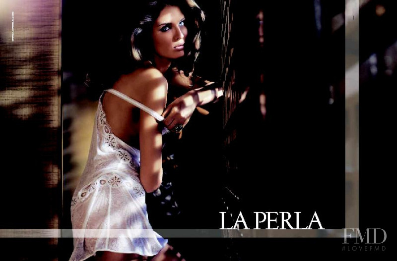 Bianca Balti featured in  the La Perla advertisement for Spring/Summer 2007