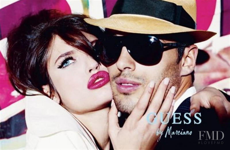 Bianca Balti featured in  the Guess advertisement for Spring/Summer 2008