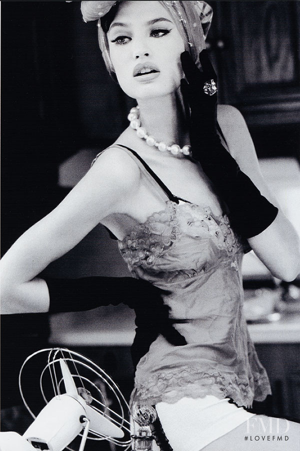 Bianca Balti featured in  the Guess advertisement for Spring/Summer 2008