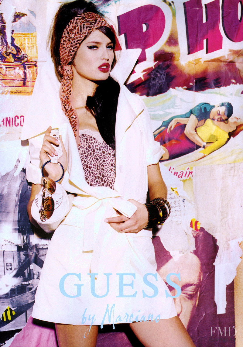Bianca Balti featured in  the Guess advertisement for Spring/Summer 2008