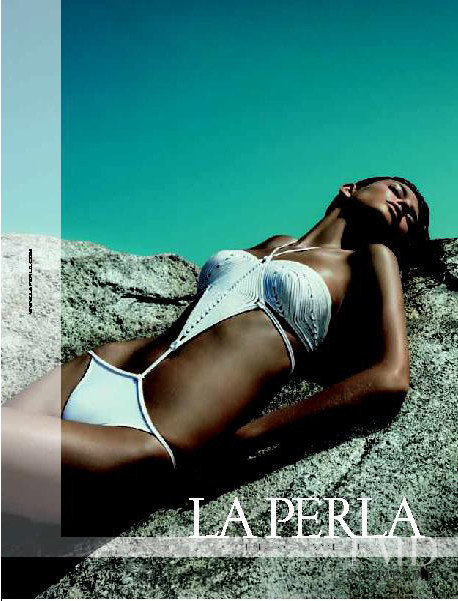 Bianca Balti featured in  the La Perla advertisement for Resort 2007