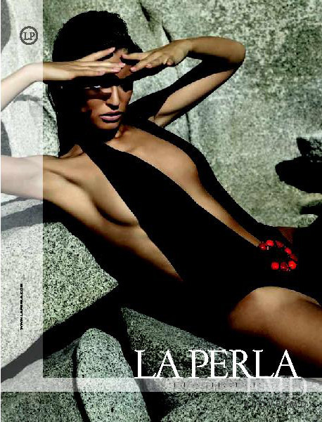 Bianca Balti featured in  the La Perla advertisement for Resort 2007